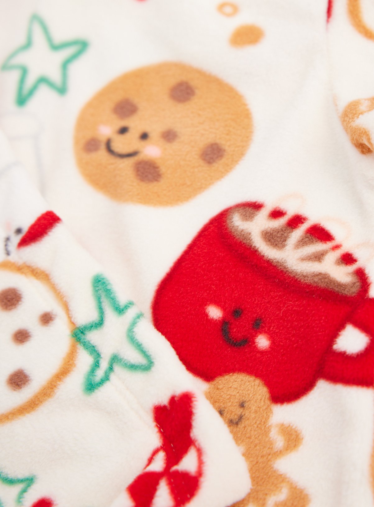 Christmas Treats Fleece Pyjama Sets 2-Pack Newborn - Image 3 thumbnail